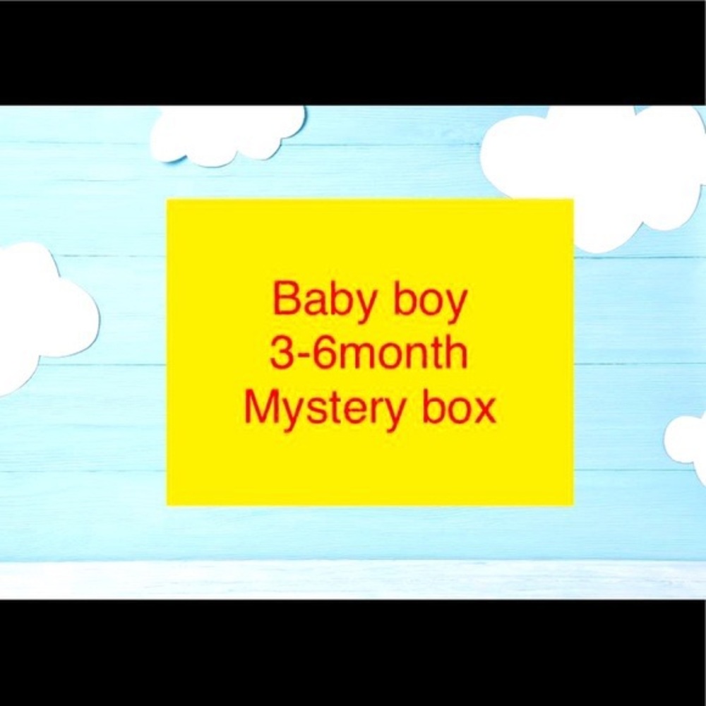 Baby boy mystery box 3-6M